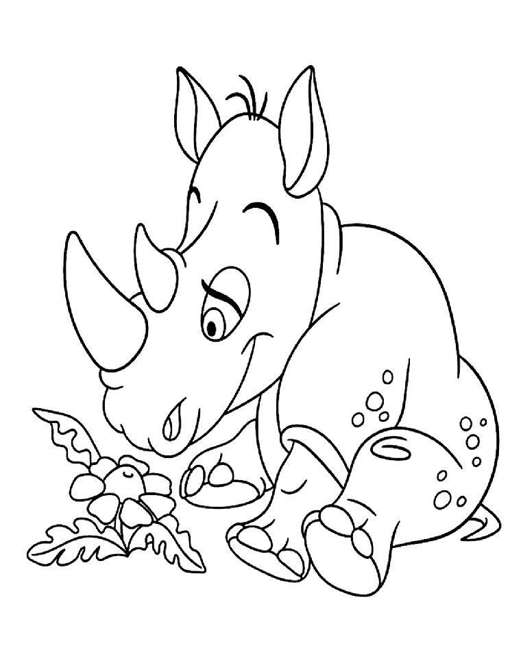 Con Tê Giác Vui Vẻ