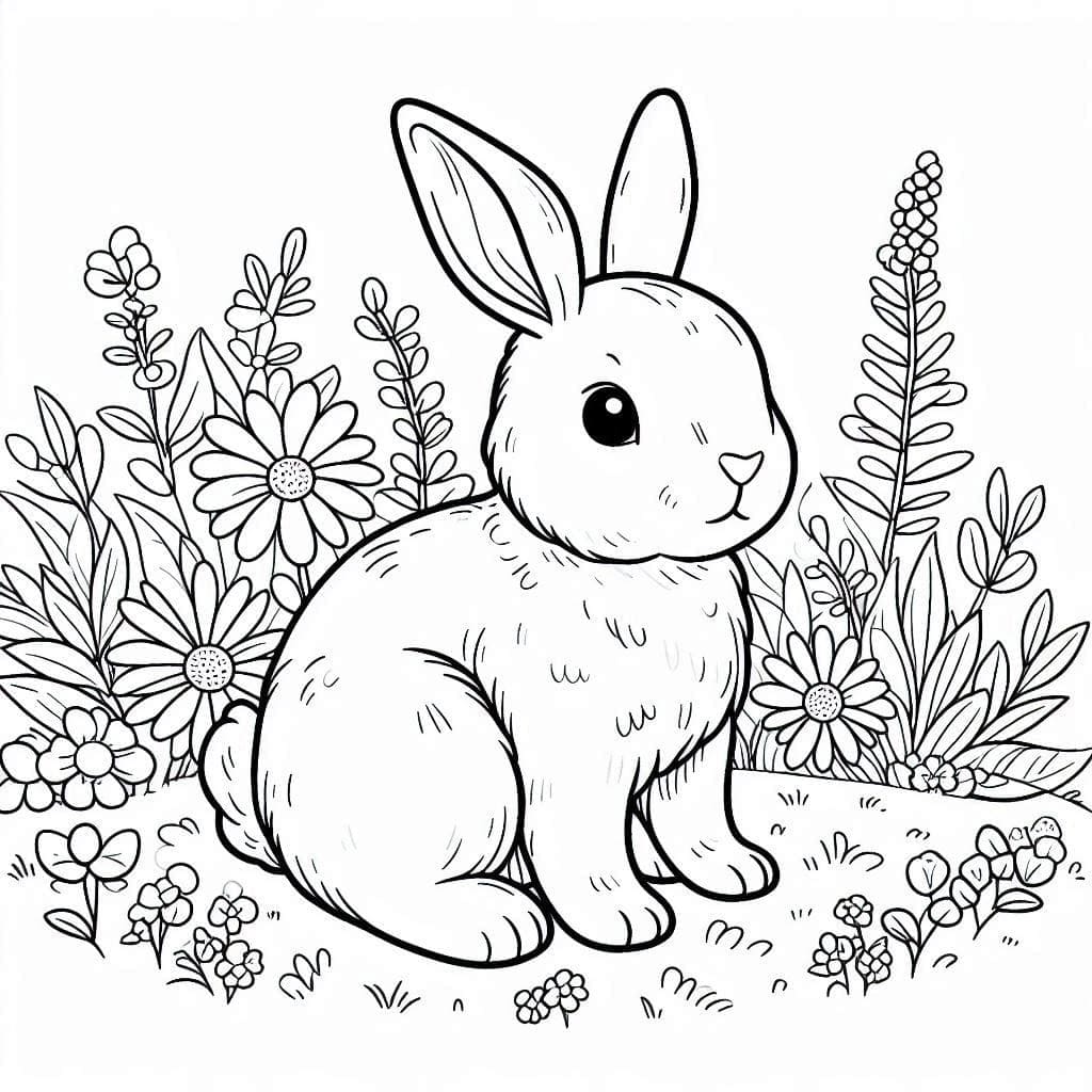 Con Thỏ Trong Vườn