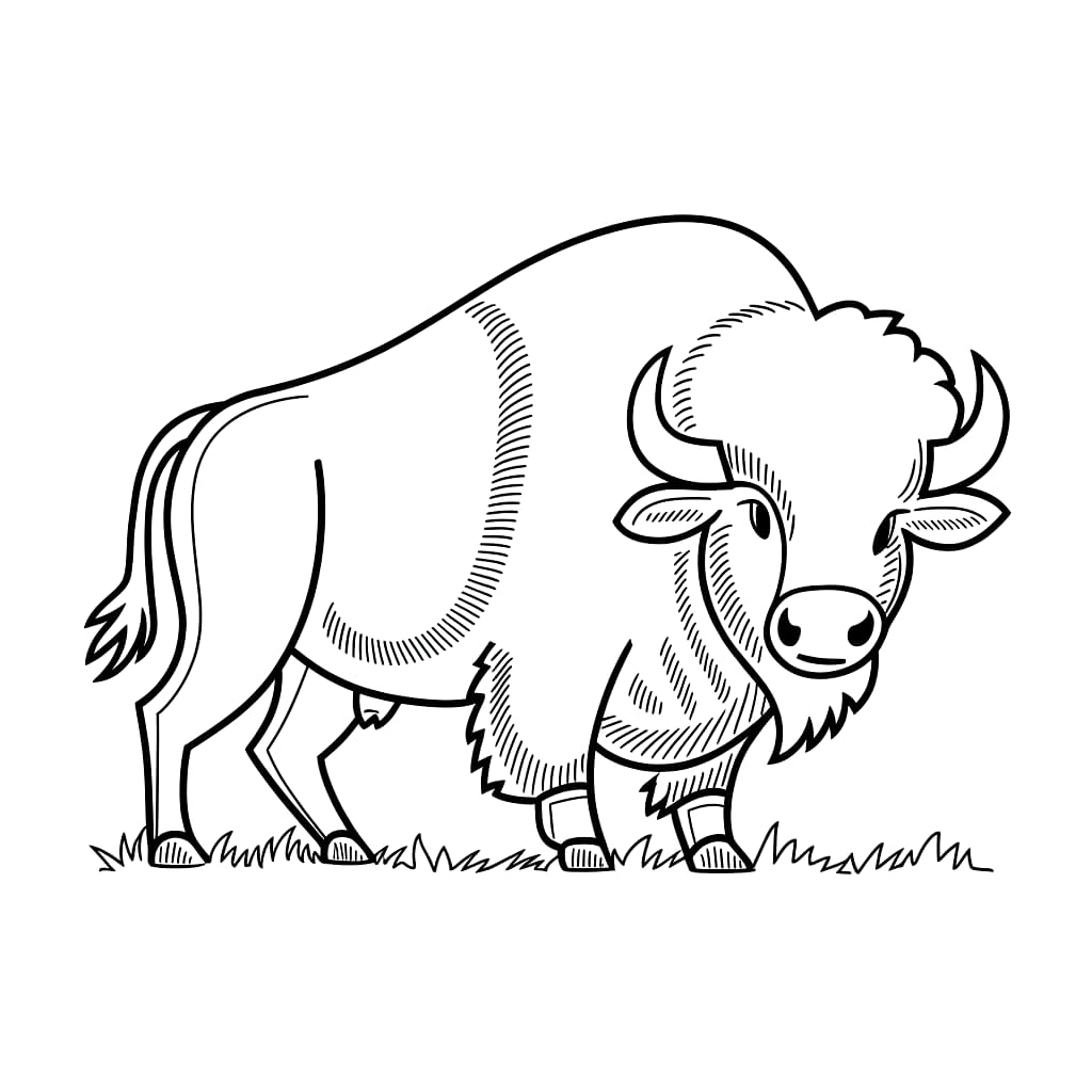 Con Trâu Khỏe Mạnh