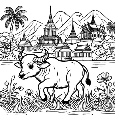 Con Trâu Và Ngôi Chùa