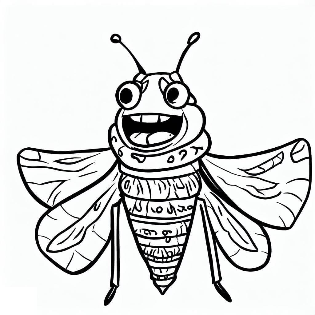 Con Ve Sầu Vui Vẻ