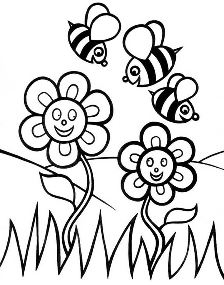Đàn Ong và Vườn Hoa Vui Vẻ