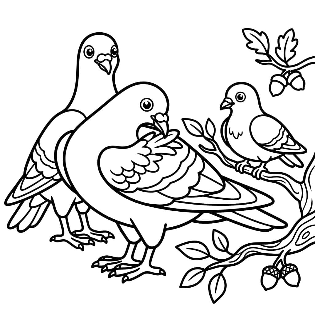 Gia Đình Chim Bồ Câu