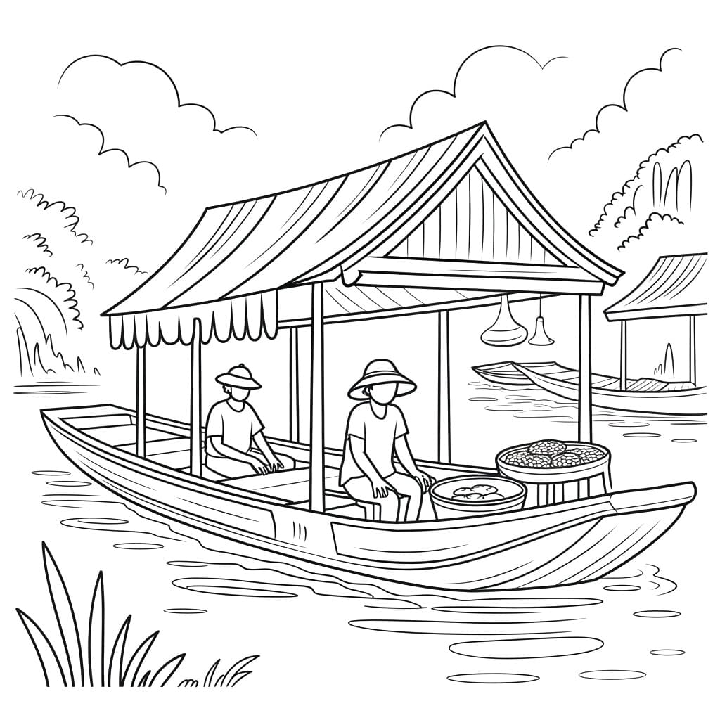 Hình Ảnh Chợ Nổi