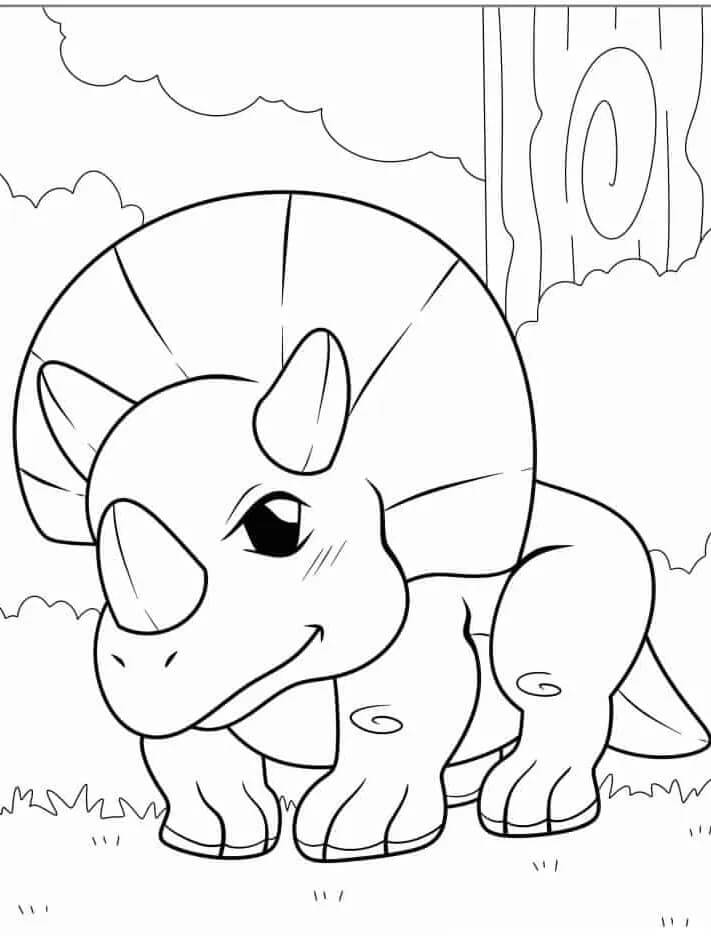 Khủng Long Ba Sừng Nhỏ