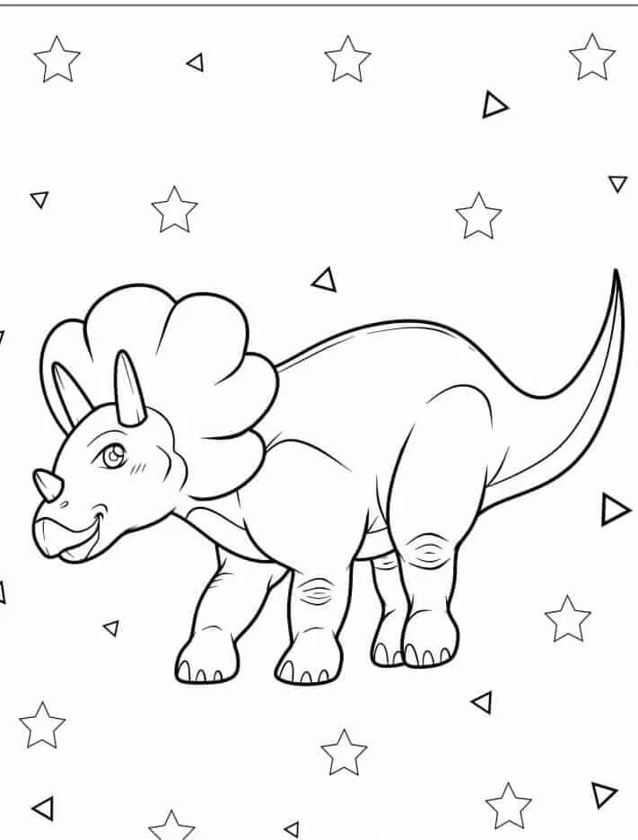 Khủng Long Ba Sừng Thân Thiện