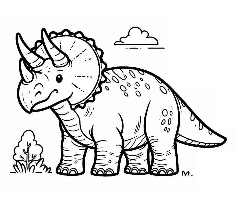 Khủng Long Ba Sừng Triceratops