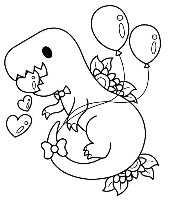 Khủng Long Bạo Chúa Dễ Thương