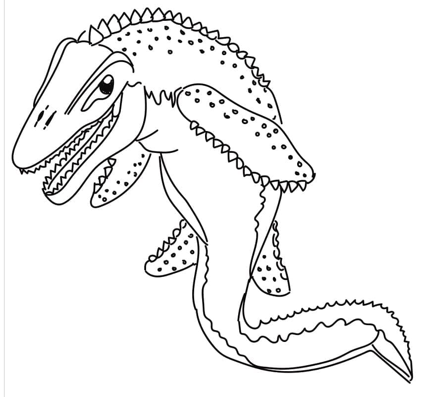 Khủng Long Mosasaurus