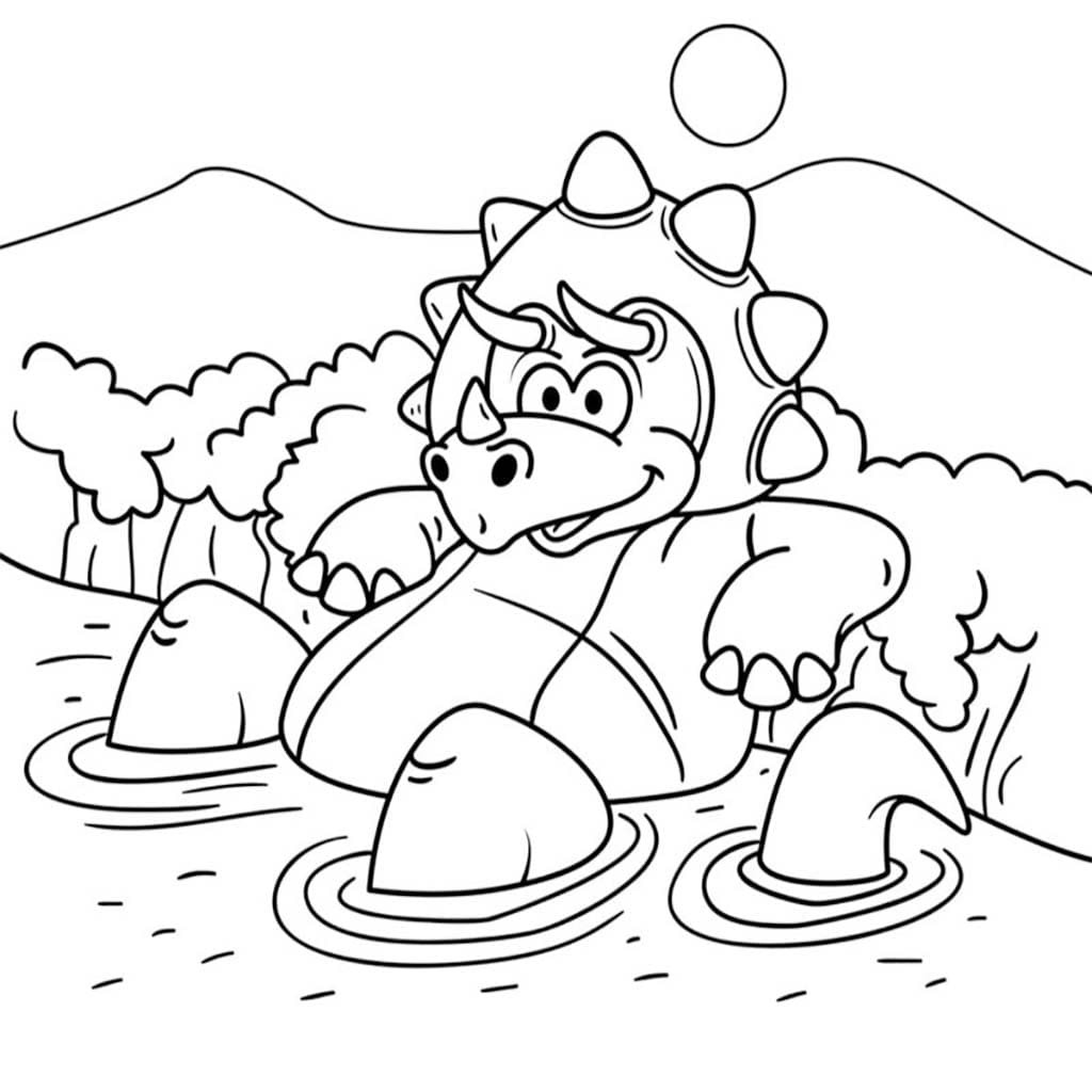 Khủng Long Nằm Nghỉ Ngơi