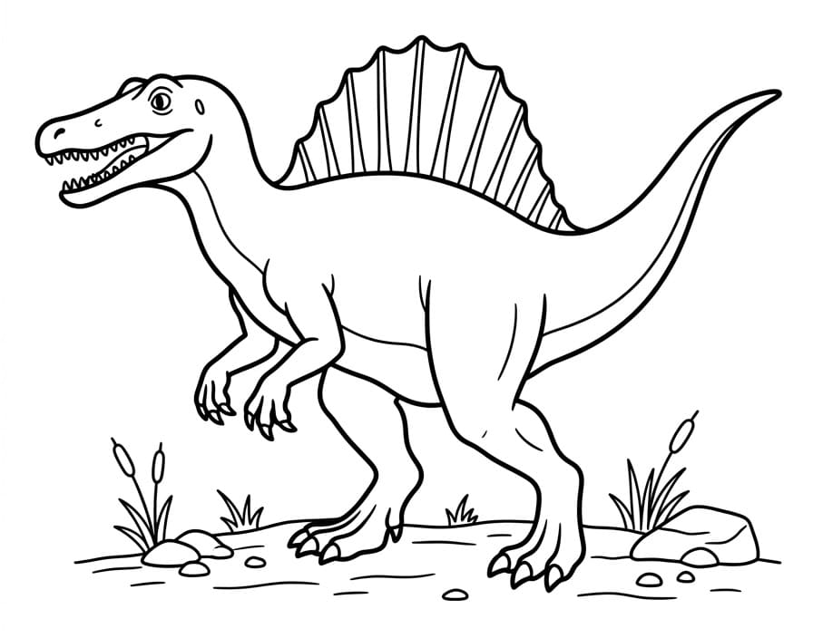 Extremely Beautiful Spinosaurus