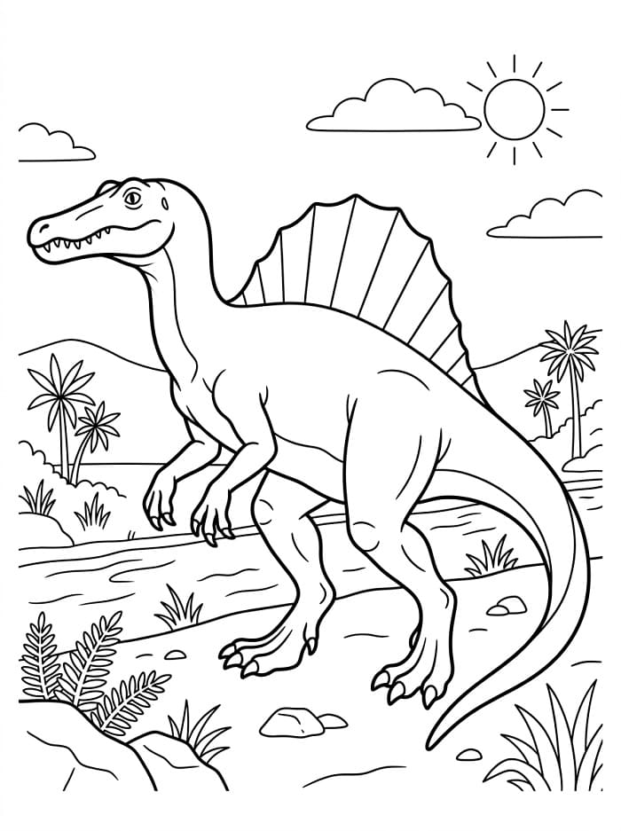 Beautiful Spinosaurus