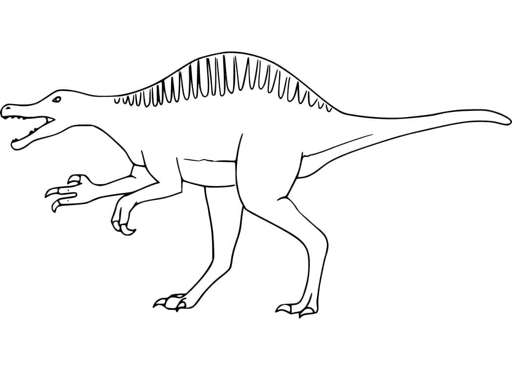 Walking Spinosaurus