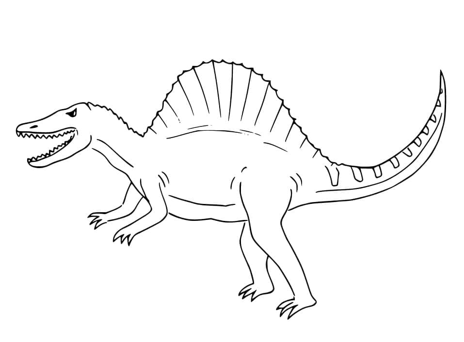 Large Spinosaurus