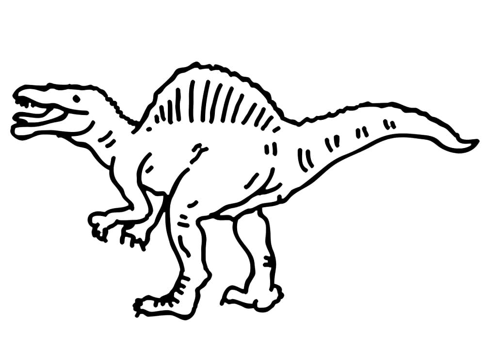 Very Simple Spinosaurus