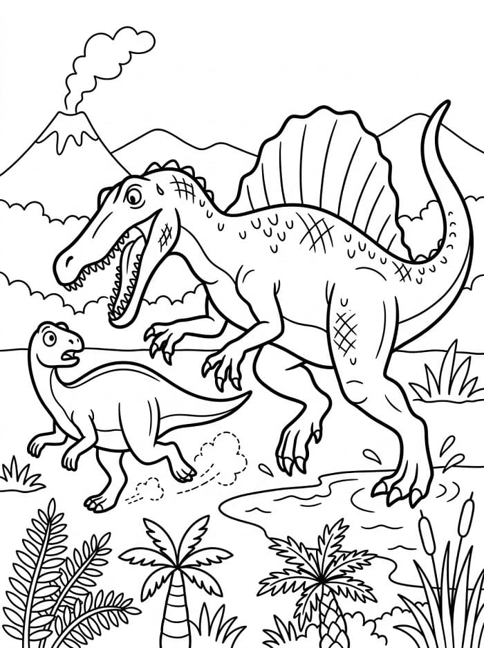 Spinosaurus Hunting
