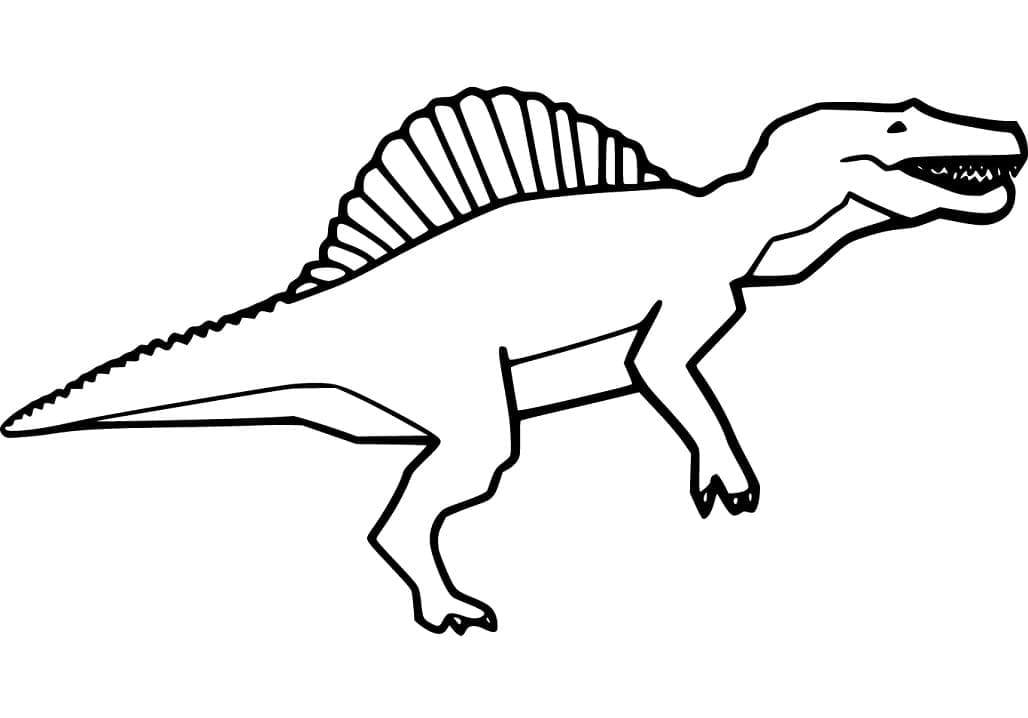 Prehistoric Spinosaurus
