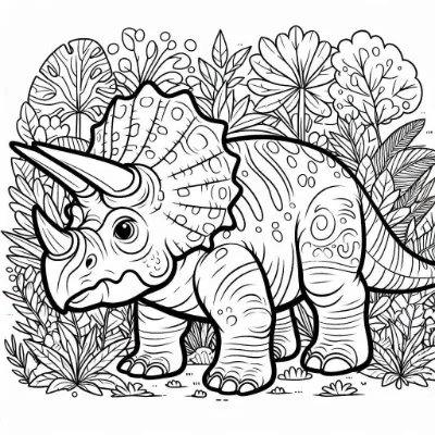Khủng Long Triceratops