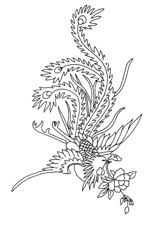 Phượng Hoàng và Bông Hoa