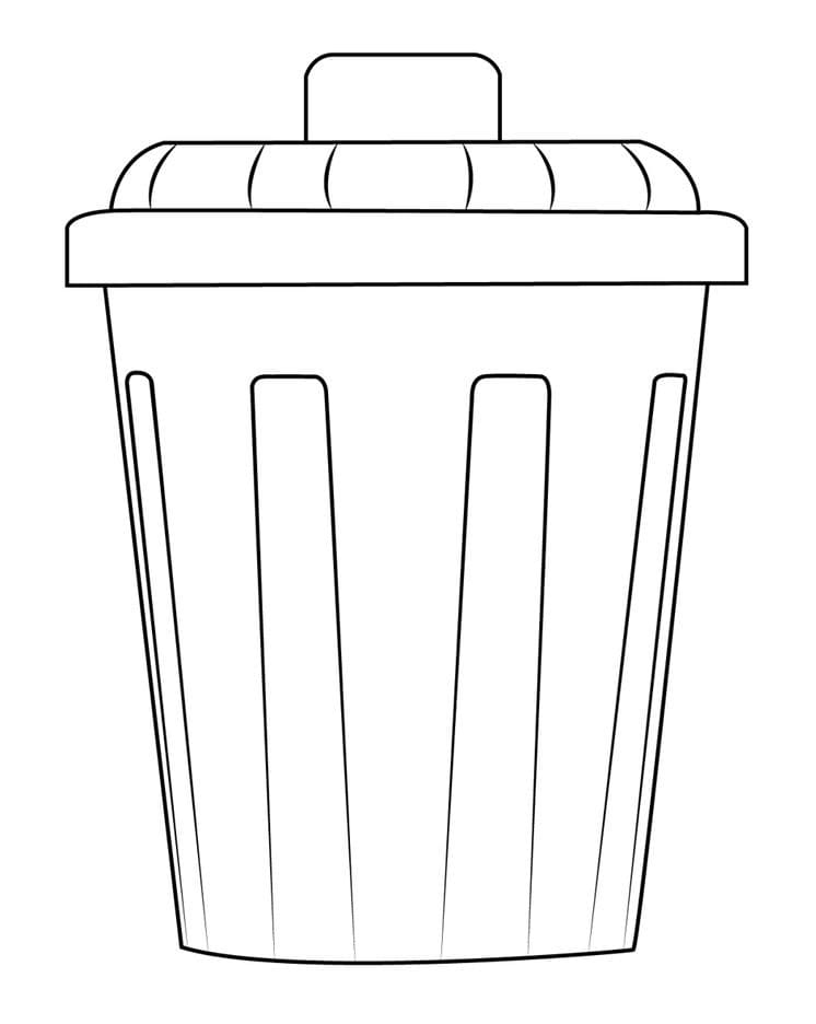 Tô Màu Thùng Rác