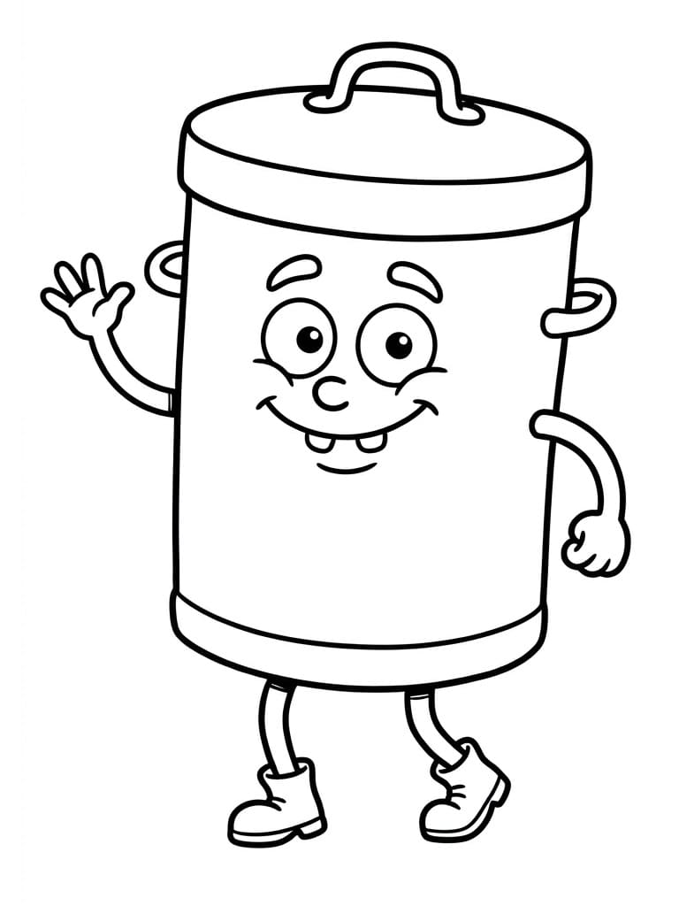 Thùng Rác Nhảy Múa