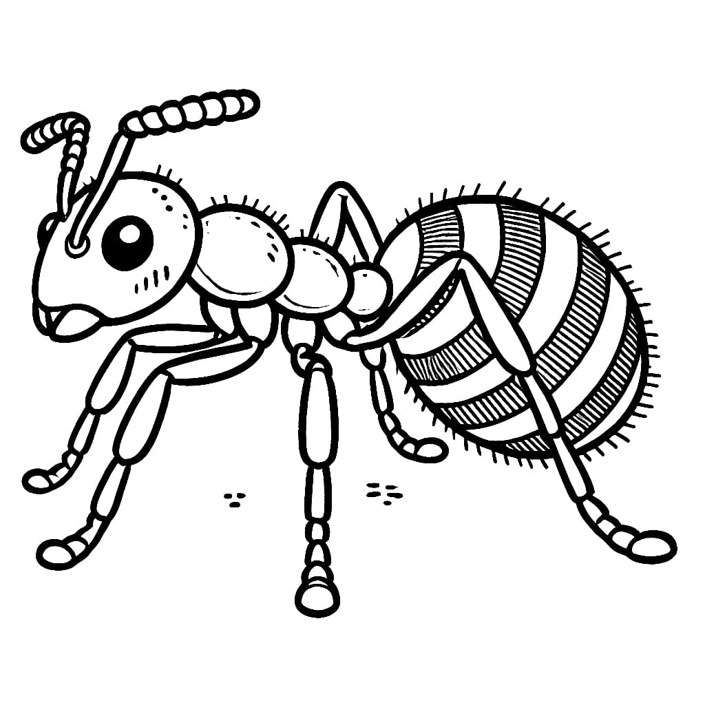 Vẽ Con Kiến Lớn