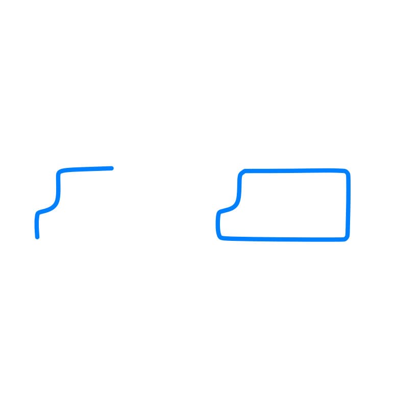 Hướng dẫn vẽ dễ dàng : Đàn Piano - Bước 1