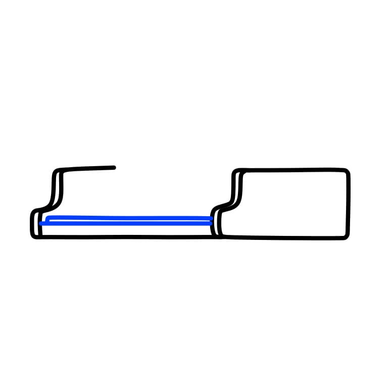 Hướng dẫn vẽ dễ dàng : Đàn Piano - Bước 2