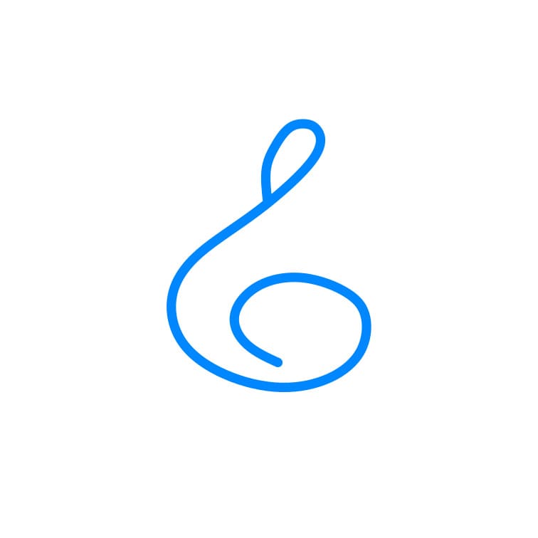 Hướng dẫn vẽ dễ dàng : Nốt nhạc - Bước 1