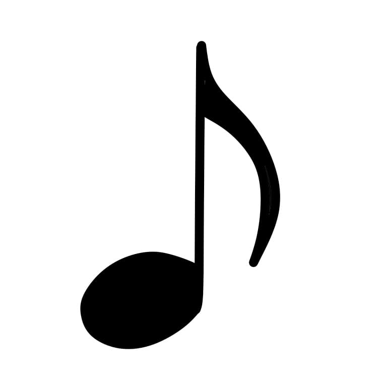 Hướng dẫn cách vẽ nốt nhạc chi tiết từng bước cho bé - Bước 4