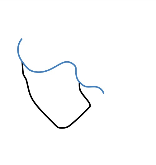 Hướng dẫn vẽ Taylor Swift đang mỉm cười. - Bước 2