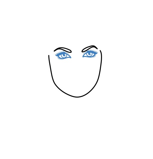 Hướng dẫn vẽ chân dung của Taylor Swift. - Bước 3