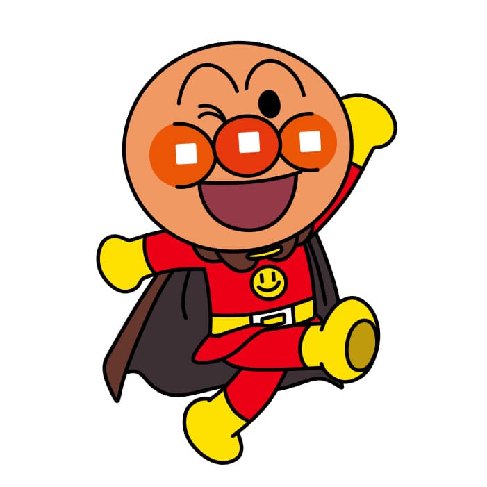 Hướng dẫn cách vẽ nhân vật Anpanman đơn giản và đẹp cho bé - Bước 7