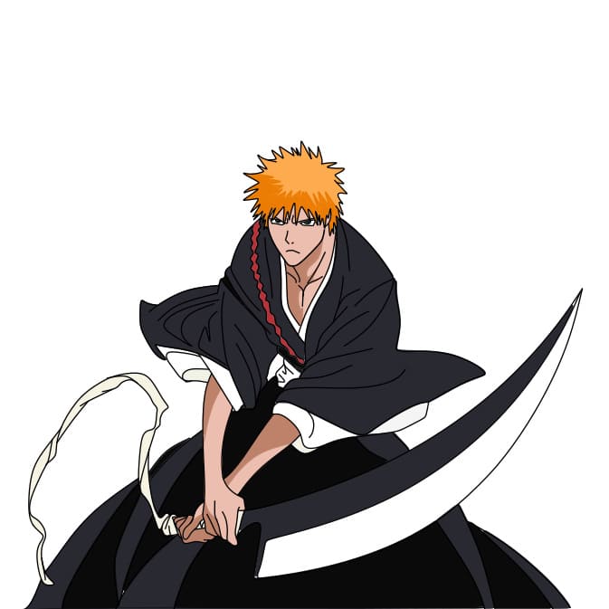Cách vẽ Ichigo Kurosaki