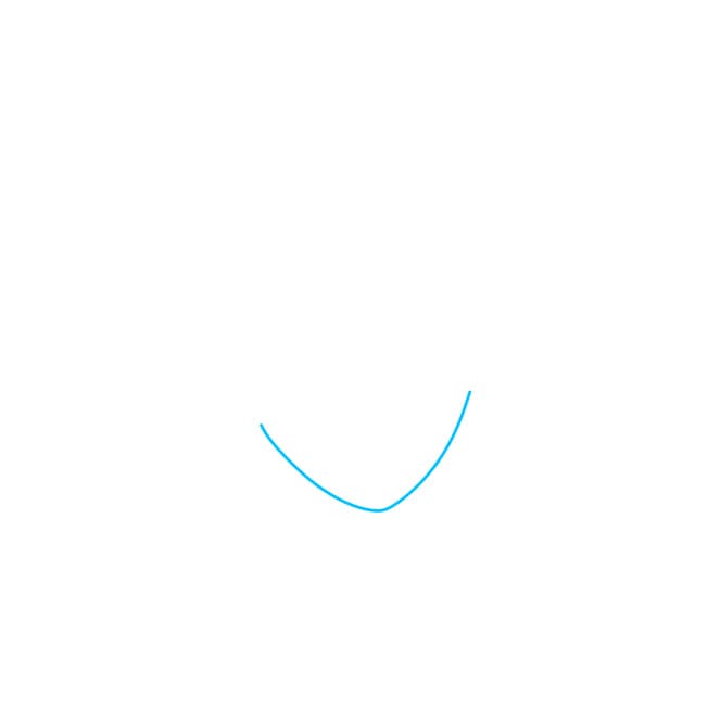 Hướng dẫn vẽ Minato đơn giản và đẹp cho bé - Bước 1