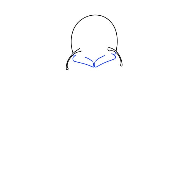 Hướng dẫn vẽ nhân vật Piccolo siêu ngầu trong bộ anime 7 viên ngọc rồng cho bé - Bước 3