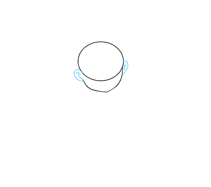 Hướng dẫn cách vẽ thiên thần thật đẹp và đáng yêu cho bé - Bước 3