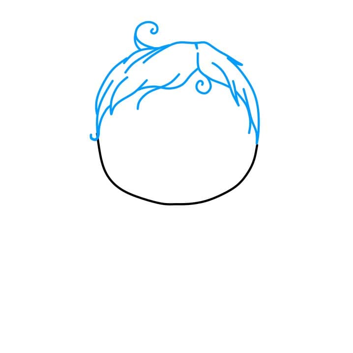 Hướng dẫn vẽ dễ dàng : thiên thần xinh đẹp - Bước 2