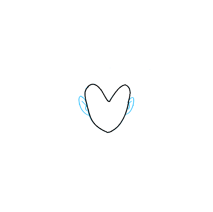 Hướng dẫn cách vẽ nhân vật Vegeta (Nhân vật trong phim 7 viên ngọc rồng) đơn giản và đẹp cho bé - Bước 2