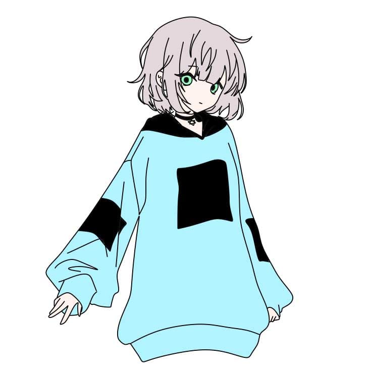 Hướng dẫn vẽ dễ dàng : Cô gái Anime