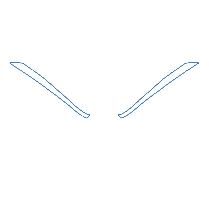 Hướng dẫn vẽ đôi mắt Anime giận dữ - Bước 1