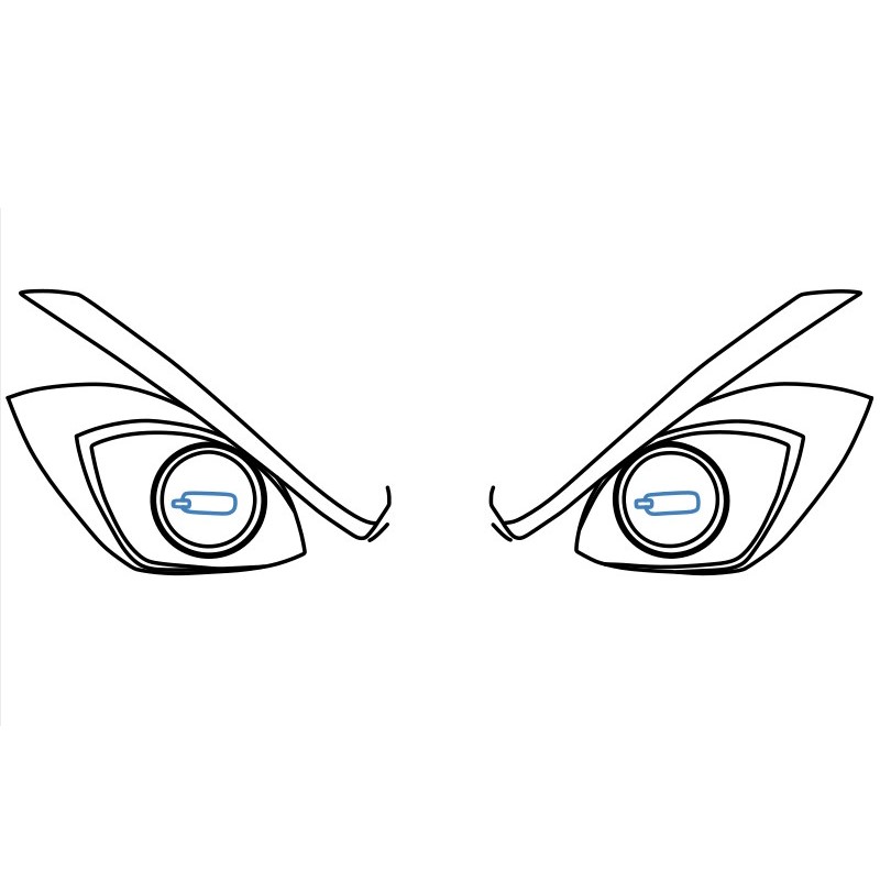 Hướng dẫn vẽ đôi mắt Anime giận dữ - Bước 7