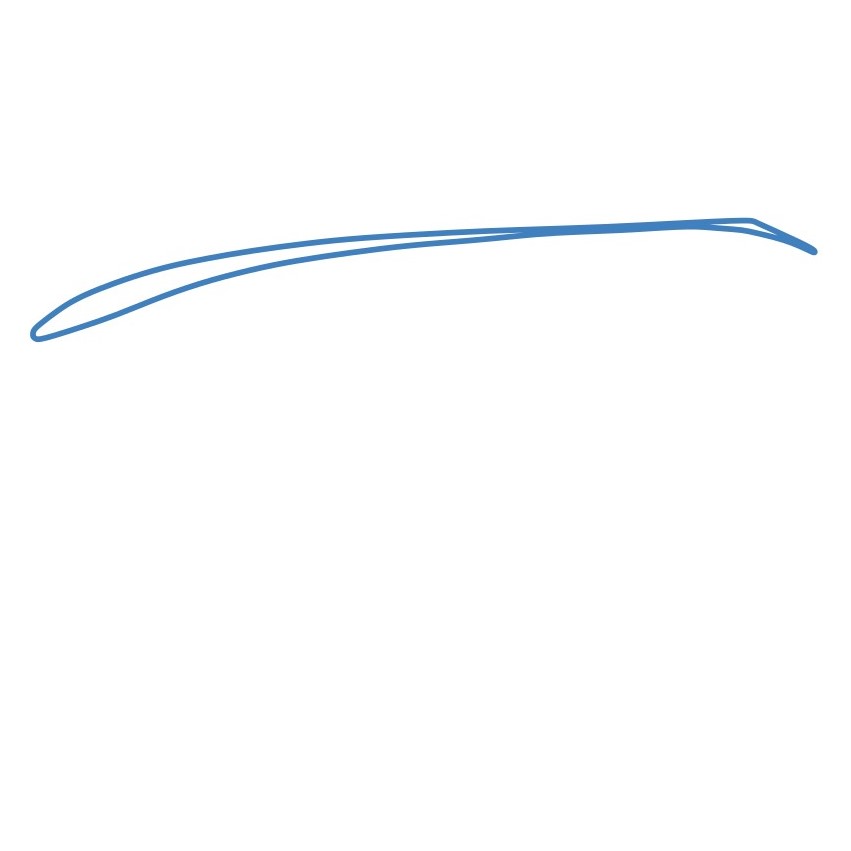 Hướng dẫn vẽ ánh Anime mắt sắc sảo - Bước 1