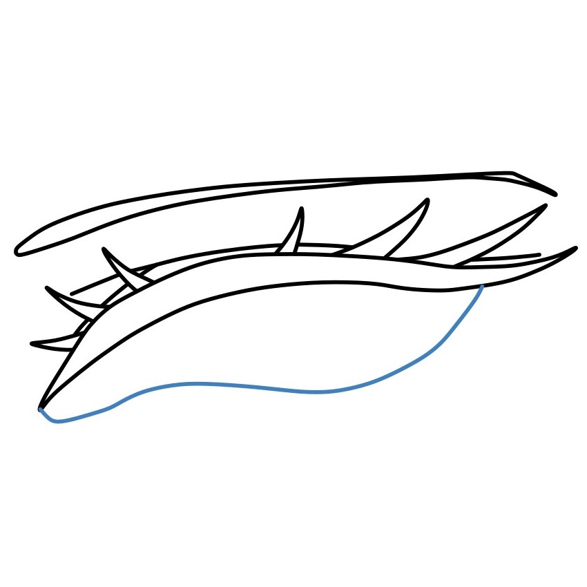 Hướng dẫn vẽ ánh Anime mắt sắc sảo - Bước 6