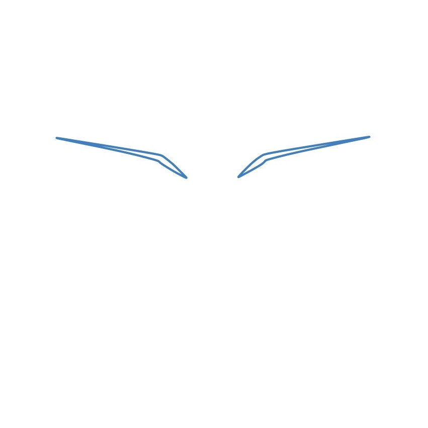 Hướng dẫn vẽ đôi mắt Mangekyou sharingan- Anime Naruto - Bước 1