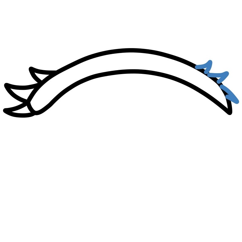 Cách vẽ đôi mắt Anime đơn giản - Bước 3