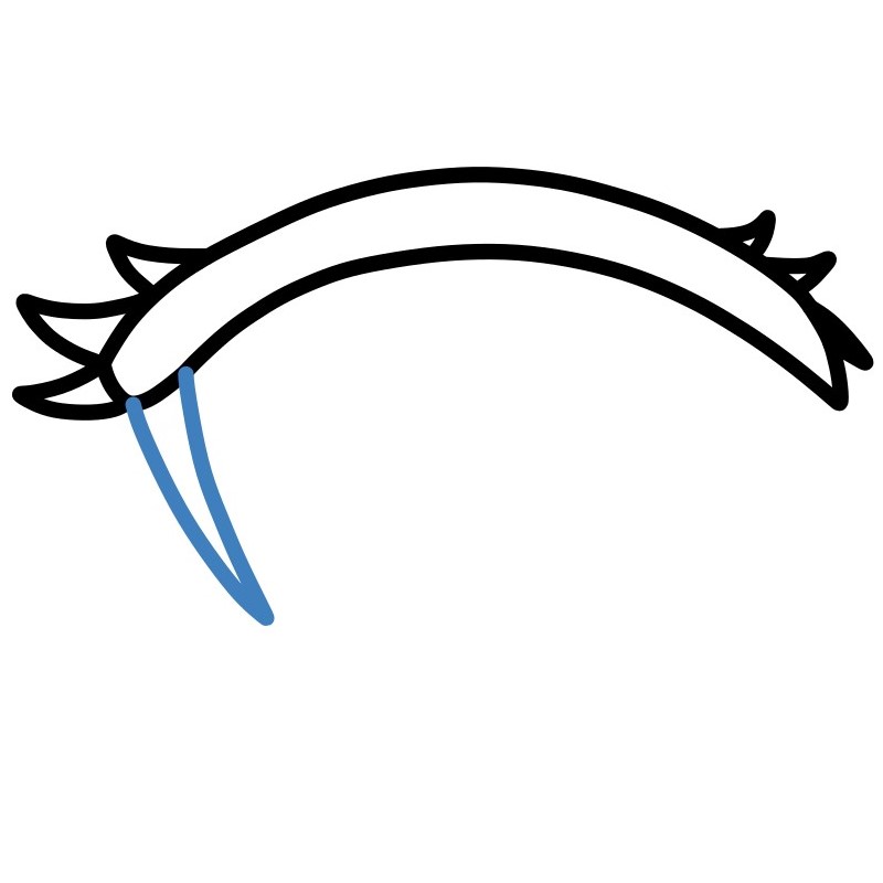 Cách vẽ đôi mắt Anime đơn giản - Bước 4