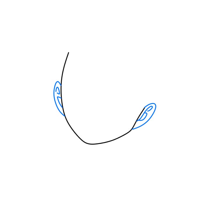 Hướng dẫn cách vẽ Nico Robin xinh đẹp và đơn giản cho bé - Bước 2