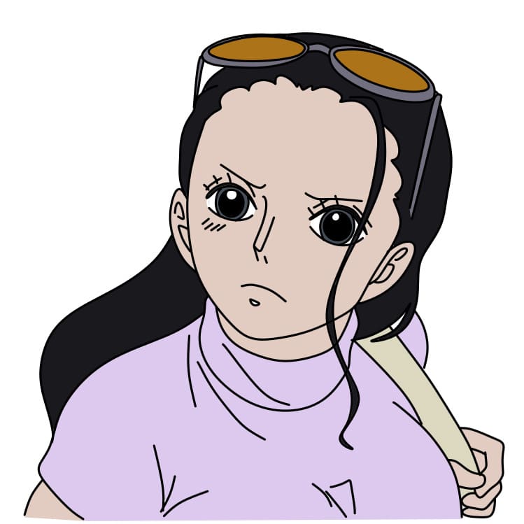 Hướng dẫn cách vẽ Nico Robin xinh đẹp và đơn giản cho bé