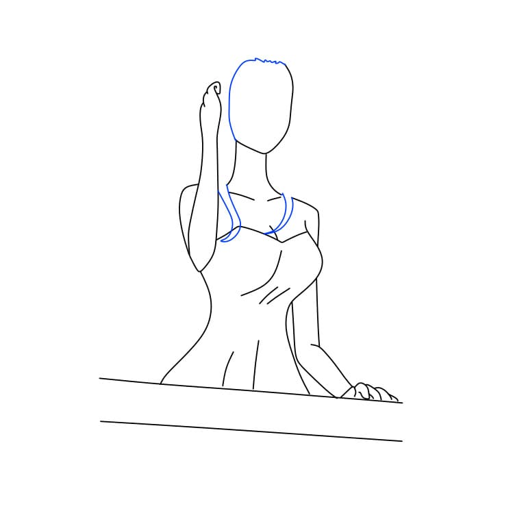 Hướng dẫn vẽ dễ dàng : Nico Robin - Bước 6